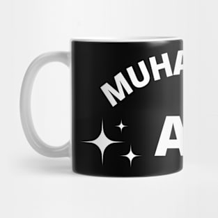 Muhammad Ali typography 2 Mug